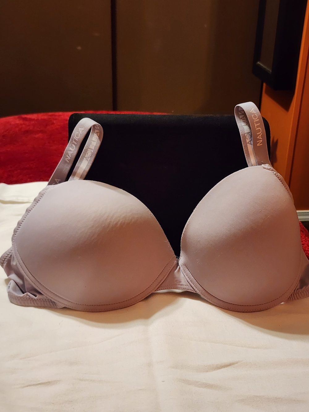 Nautica Women's Light light gray  Bra